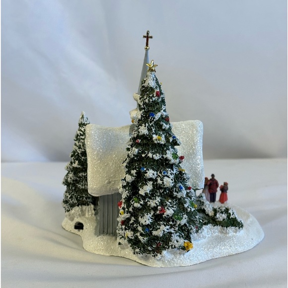 Thomas Kinkade Holiday Thomas Kinkade A Village Christmas Church